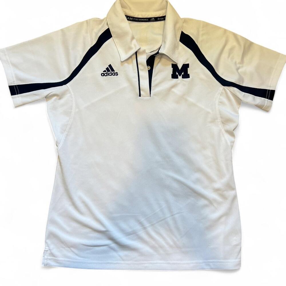 Adidas Michigan Wolverines polo shirt
